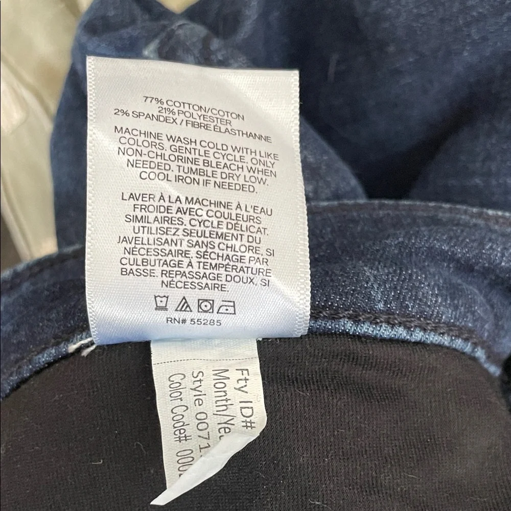 NWOT Express Women's Deep Indigo Skinny Jeans - Picture 12 of 13